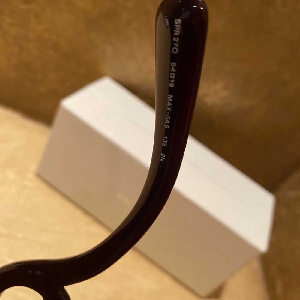 PRADA ladies mini baroque sunglasses in brown - Picture 7 of 8